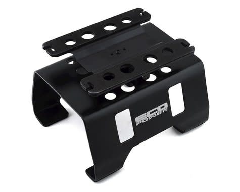 ECP-3001 ROTATING 1/10 & 1/8 ALUMINUM CAR STAND W/SHOCK HOLDER