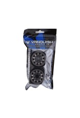 VANQUISH VPS07782 KMC 1.9 KM236 TANK ALUMINUM BEADLOCK WHEELS: GRAY (2)