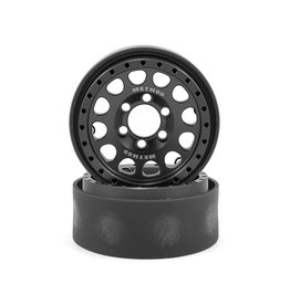 VANQUISH VPS07912 METHOD 105 1.9 BEADLOCK CRAWLER WHEELS (GREY/BLACK) (2)