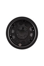 VANQUISH VPS07780 KMC 1.9 KM236 TANK ALUMINUM BEADLOCK WHEELS: BLACK (2)