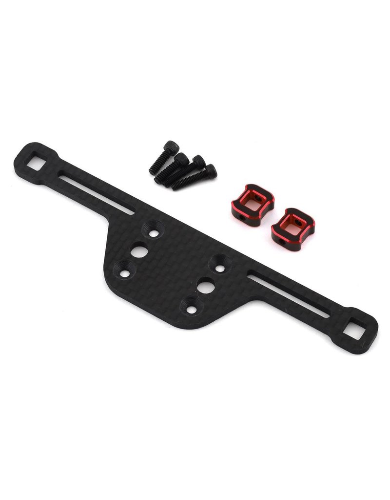 DRAG RACE CONCEPTS DRC-417-0001 DR10 CARBON FIBER REAR BODY MOUNT KIT: RED
