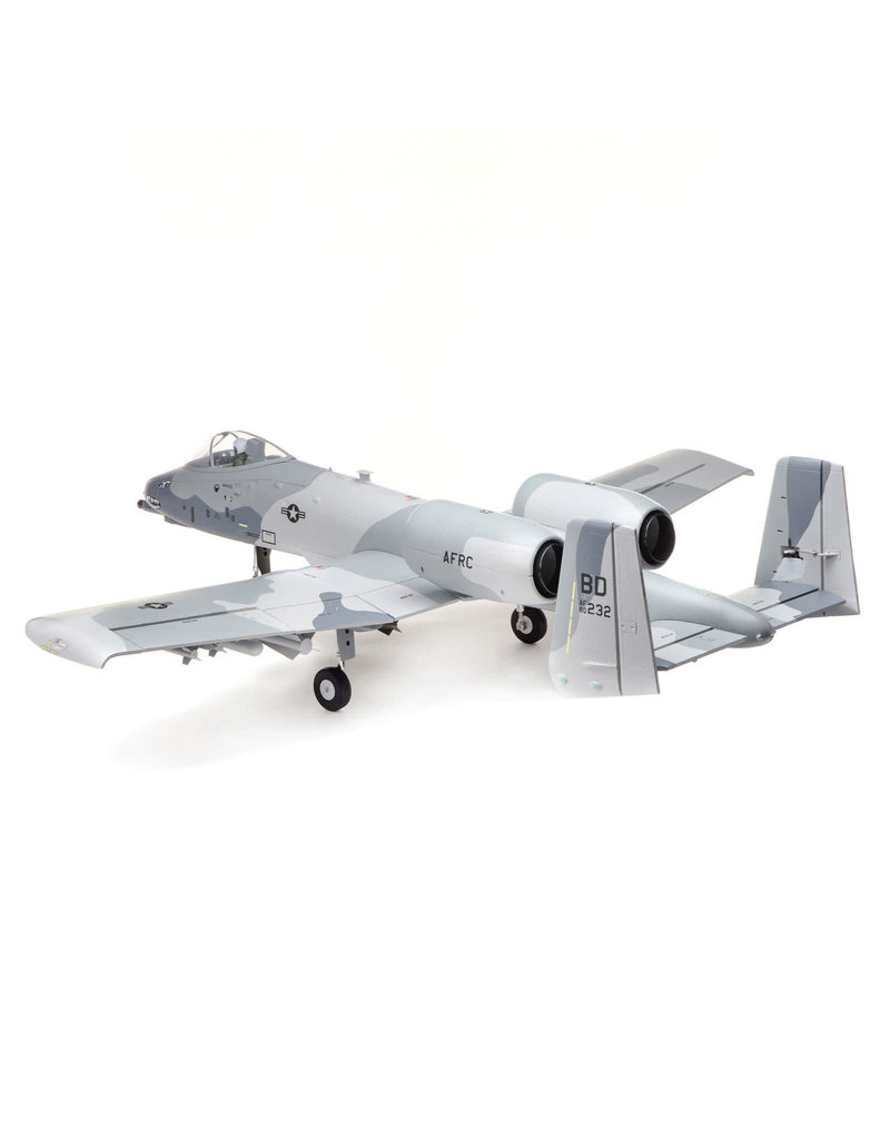 E-FLITE EFL011500 A-10 THUNDERBOLT II TWIN 64MM EDF BNF BASIC WITH AS3X AND SAFE