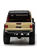 AXIAL AXI00005T1 1/24 SCX24 JEEP JT GLADIATOR 4WD ROCK CRAWLER BRUSHED RTR: BEIGE