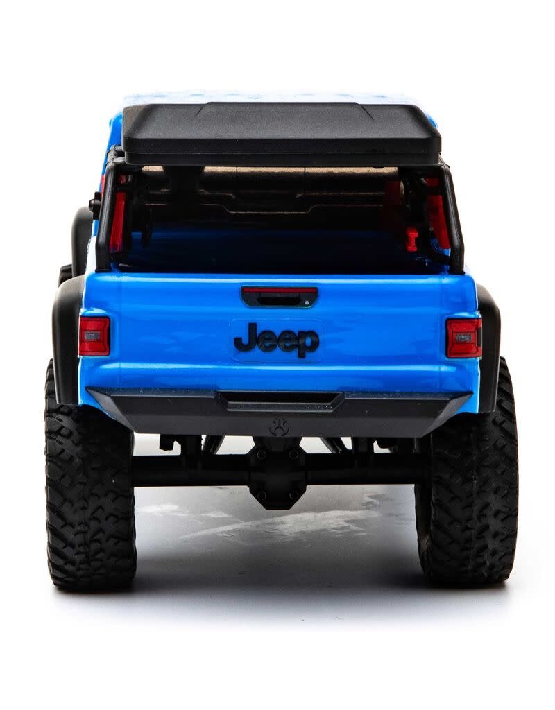 AXIAL AXI00005T2 1/24 SCX24 JEEP JT GLADIATOR 4WD ROCK CRAWLER BRUSHED RTR BLUE