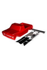 TRAXXAS TRA9411R C10 BODY INCLUDES WING AND DECALS: RED