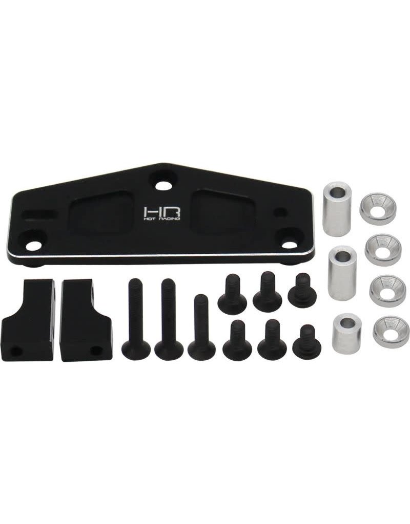 HOT RACING HRALMJ2401 ADJUSTABLE ALUMINUM SERVO MOUNT FOR LOSI LMT
