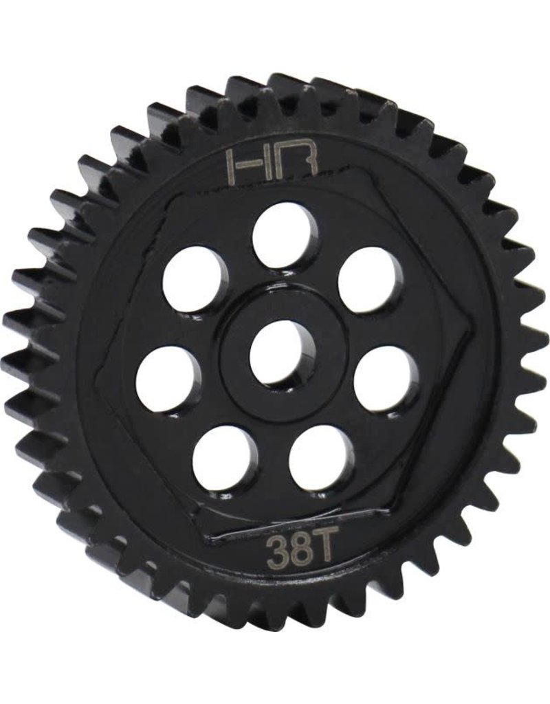 HOT RACING HRASTRXF38M08 32P 38T STEEL SPUR GEAR FOR TRAXXAS TRX4