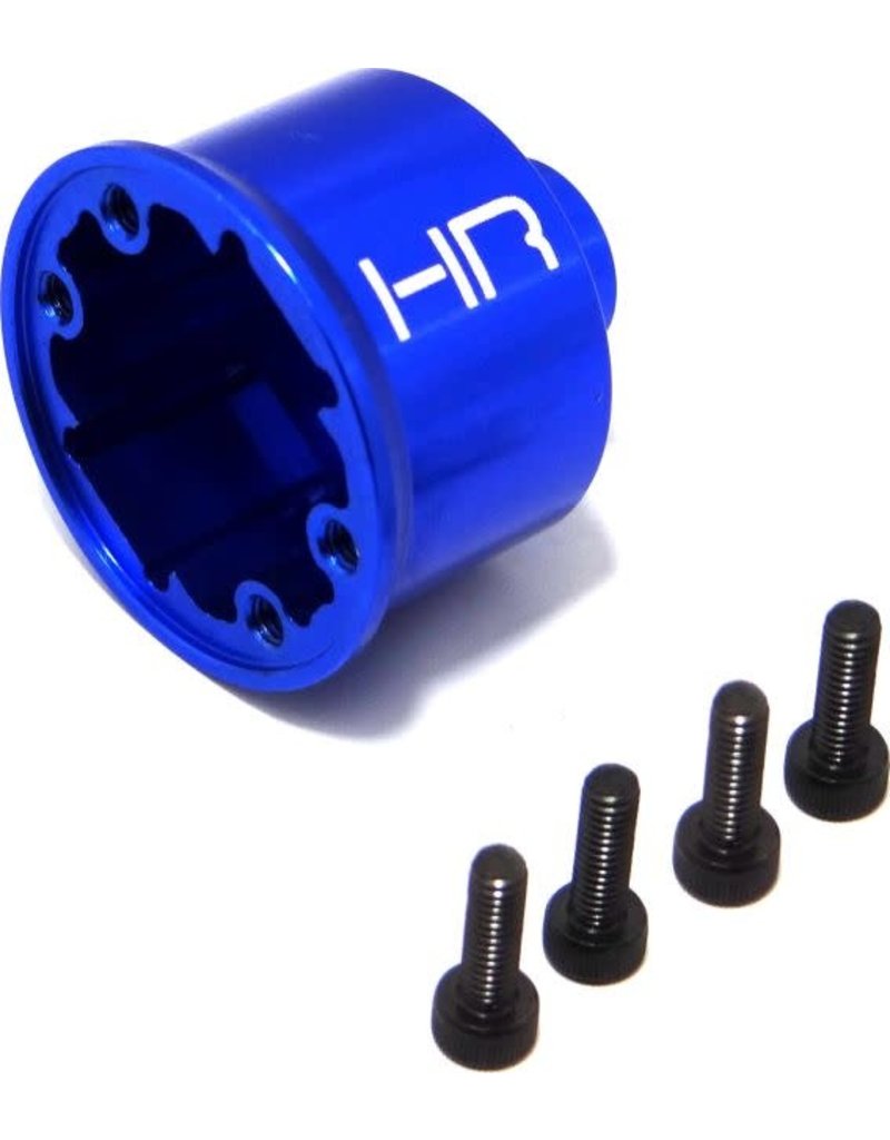 HOT RACING HRARVO11X06 ALUMINUM DIFFERENTIAL CARRIER CASE FOR TRAXXAS E-REVO, XO-1