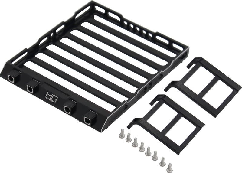 HRASXTF282RR ALUMINIUM ROOF RACK WITH LIGHT BAR FOR AXIAL SCX24