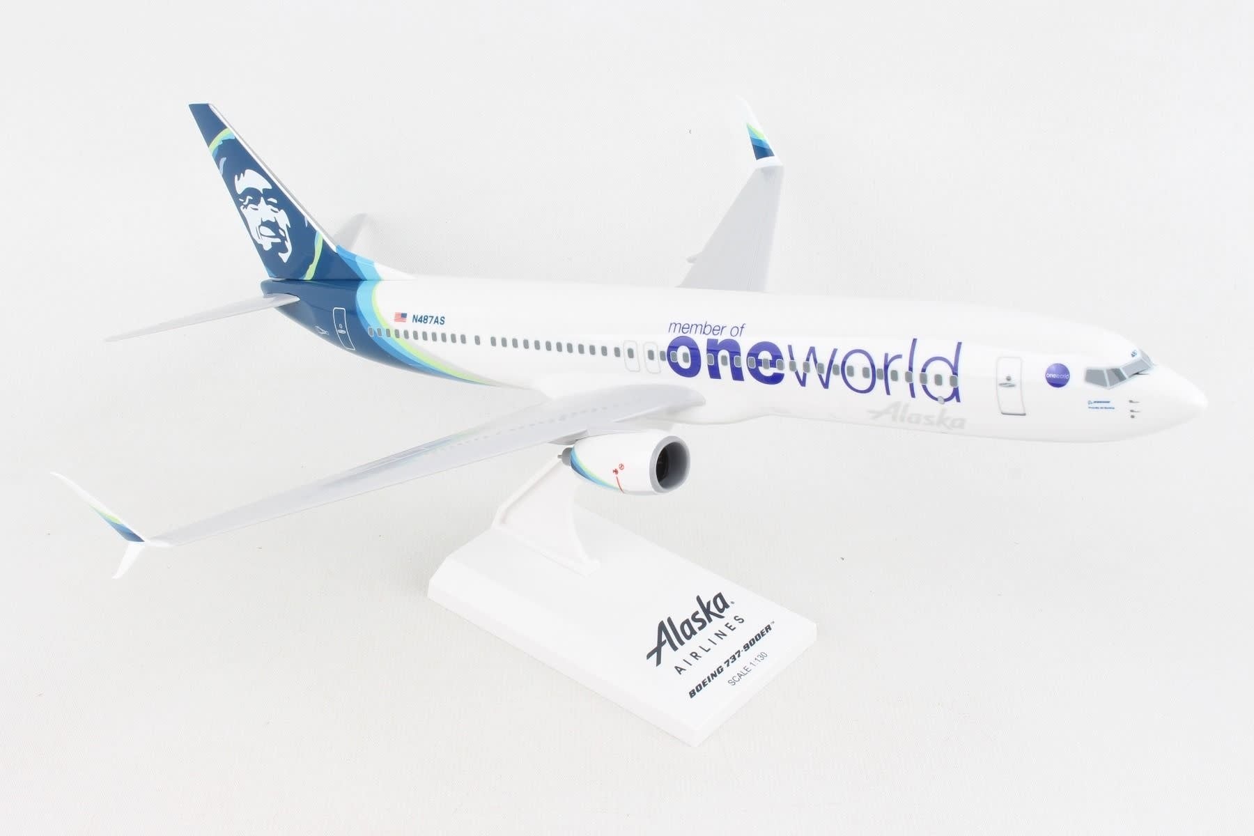 SKR1081 1/130 ALASKA 737-900 ONE WORLD