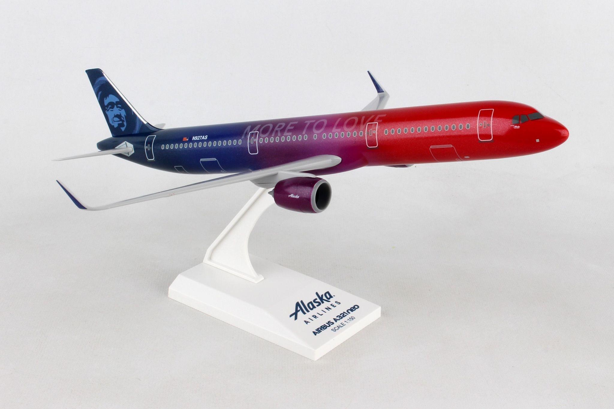 SKR977 1/150 ALASKA A321NEO MORE TO LOVE