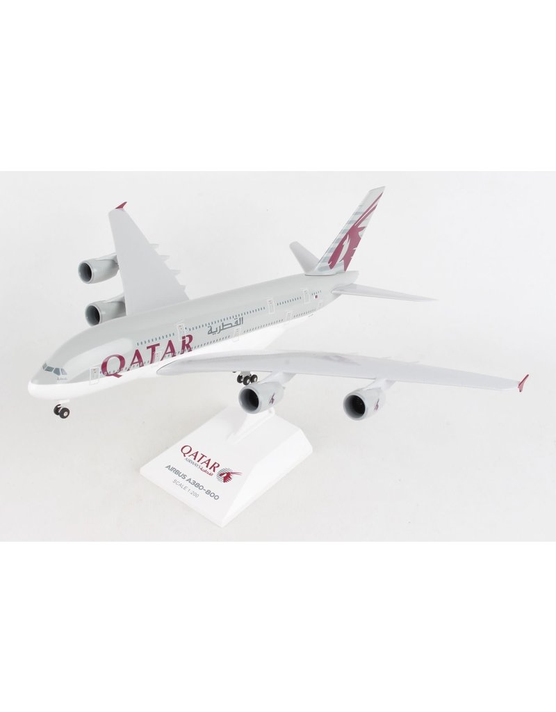 SKYMARKS SKR1062 1/200 QATAR A380 W/ GEAR