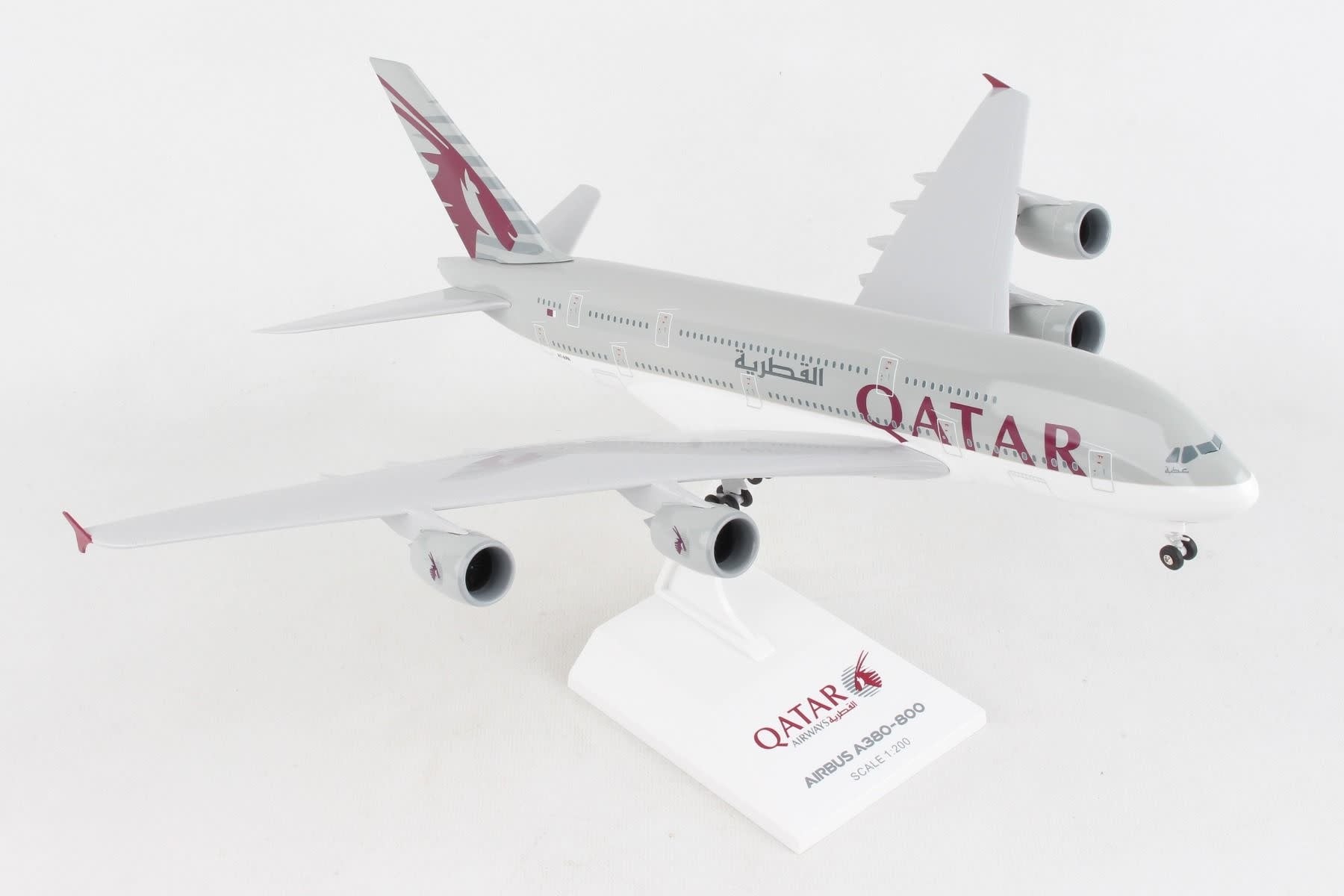 SKR1062 1/200 QATAR A380 W/ GEAR