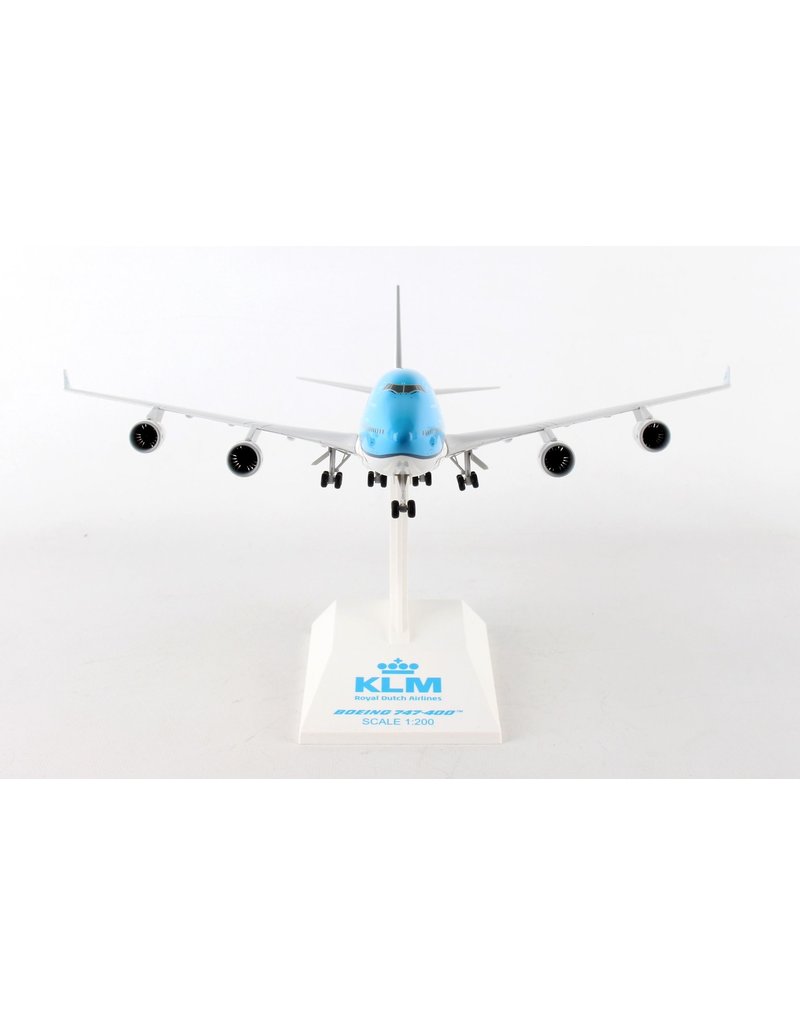 SKYMARKS SKR940 1/200 KLM 747-400 W/ GEAR NEW LIVERY