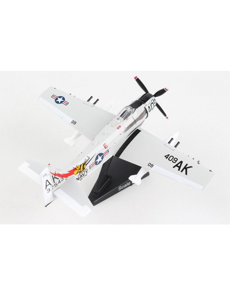 POSTAGE STAMP PS5364-3 1/110 A-1H SKYRAIDER USN PAPOOSE FLIGHT