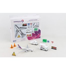 REALTOY RT2431-1 HAWAIIAN AIRLINES PLAYSET NEW LIVERY