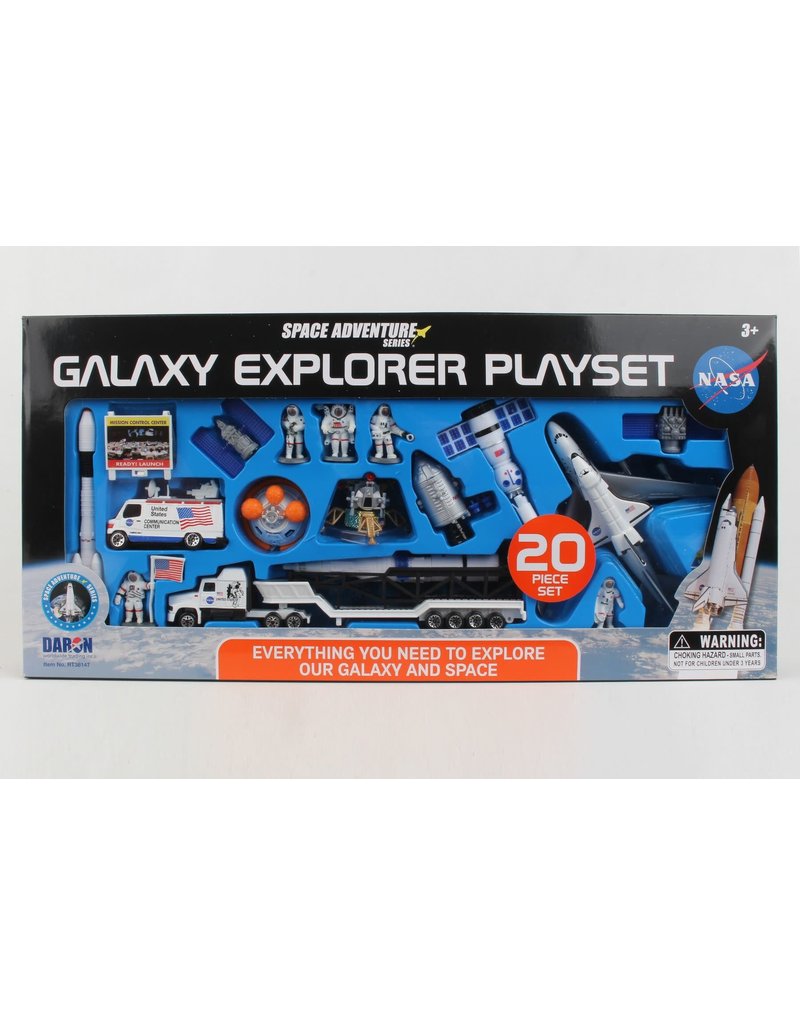 REALTOY RT38147 SPACE SHUTTLE 20 PIECE PLAYSET