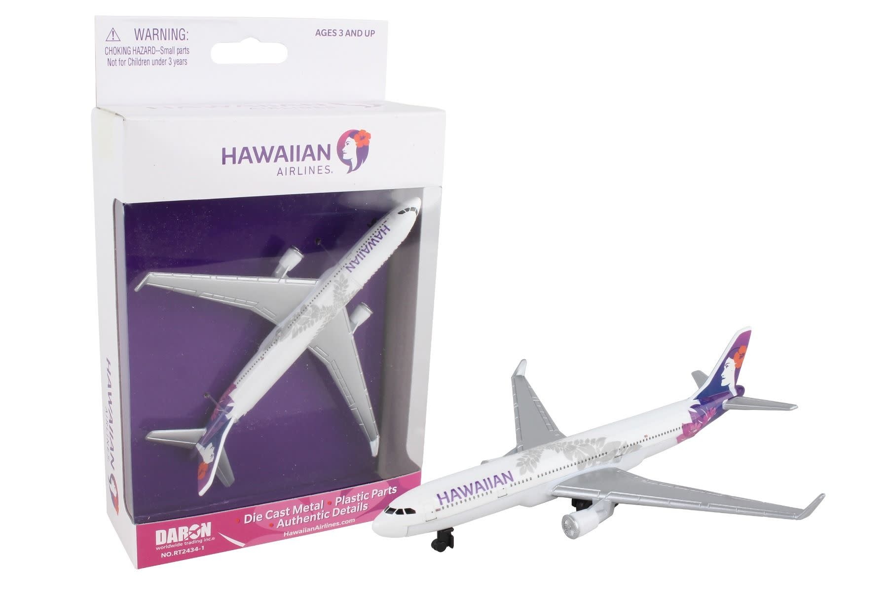 RT2434 HAWAIIAN AIRLINES SINGLE PLANE - My Tobbies - Toys