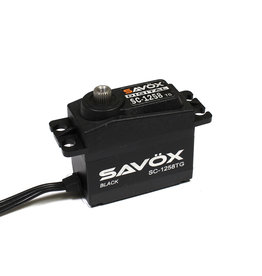 SAVOX SAVSC1258TG-BE BLACK EDITION STANDARD SIZE CORELESS DIGITAL SERVO .08/166