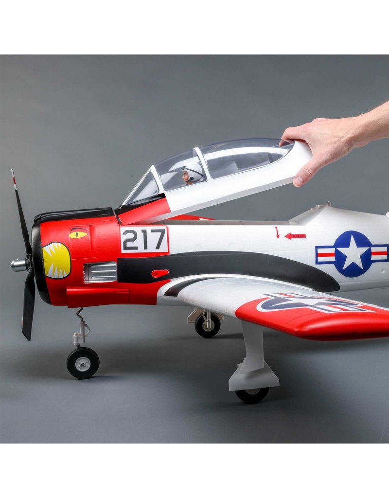 E-FLITE EFL18350 T-28 TROJAN BNF BASIC