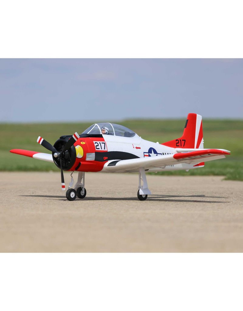 E-FLITE EFL18350 T-28 TROJAN BNF BASIC