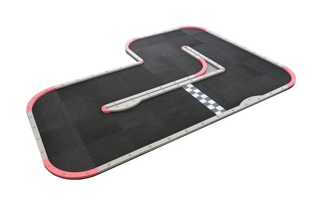 RRKSETR-C17440-01 RCP TRACKS MINI-Z 50CM WIDE-L TRACK (9.8 X 12.4 FT)