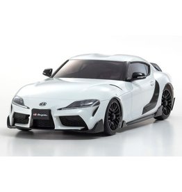 KYOSHO KYO32626W MINI-Z AWD MA-020 READYSET TOYOTA GR SUPRA TRD: WHITE METALLIC