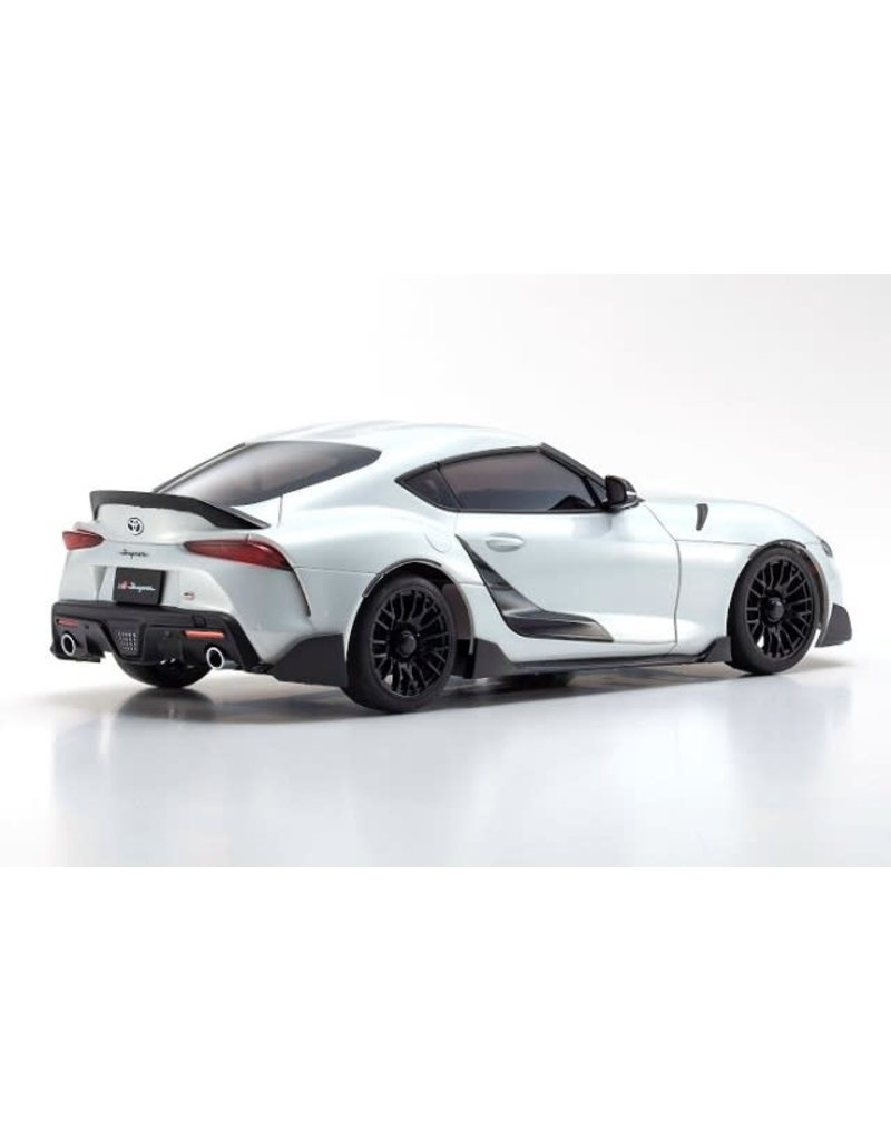 KYOSHO KYO32626W MINI-Z AWD MA-020 READYSET TOYOTA GR SUPRA TRD: WHITE METALLIC