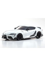 KYOSHO KYO32626W MINI-Z AWD MA-020 READYSET TOYOTA GR SUPRA TRD: WHITE METALLIC