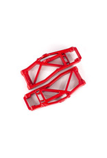 TRAXXAS TRA8999R SUSPENSION ARMS, LOWER, RED (LEFT AND RIGHT, FRONT OR REAR) (2) (FOR USE WITH #8995 WIDEMAXX  SUSPENSION KIT)