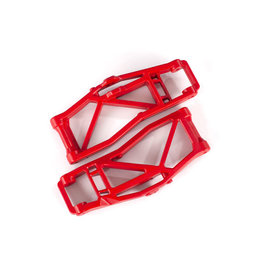 TRAXXAS TRA8999R SUSPENSION ARMS, LOWER, RED (LEFT AND RIGHT, FRONT OR REAR) (2) (FOR USE WITH #8995 WIDEMAXX  SUSPENSION KIT)