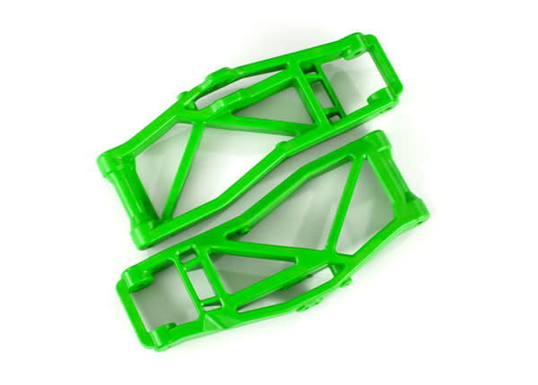 TRA8999G SUSPENSION ARMS, LOWER, GREEN (LEFT AND RIGHT, FRONT OR REAR) (2) (FOR USE WITH #8995 WIDEMAXX SUSPENSION KIT)