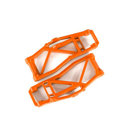 TRAXXAS TRA8999T SUSPENSION ARMS, LOWER, ORANGE (LEFT AND RIGHT, FRONT OR REAR) (2) (FOR USE WITH #8995 WIDEMAXX  SUSPENSION KIT)