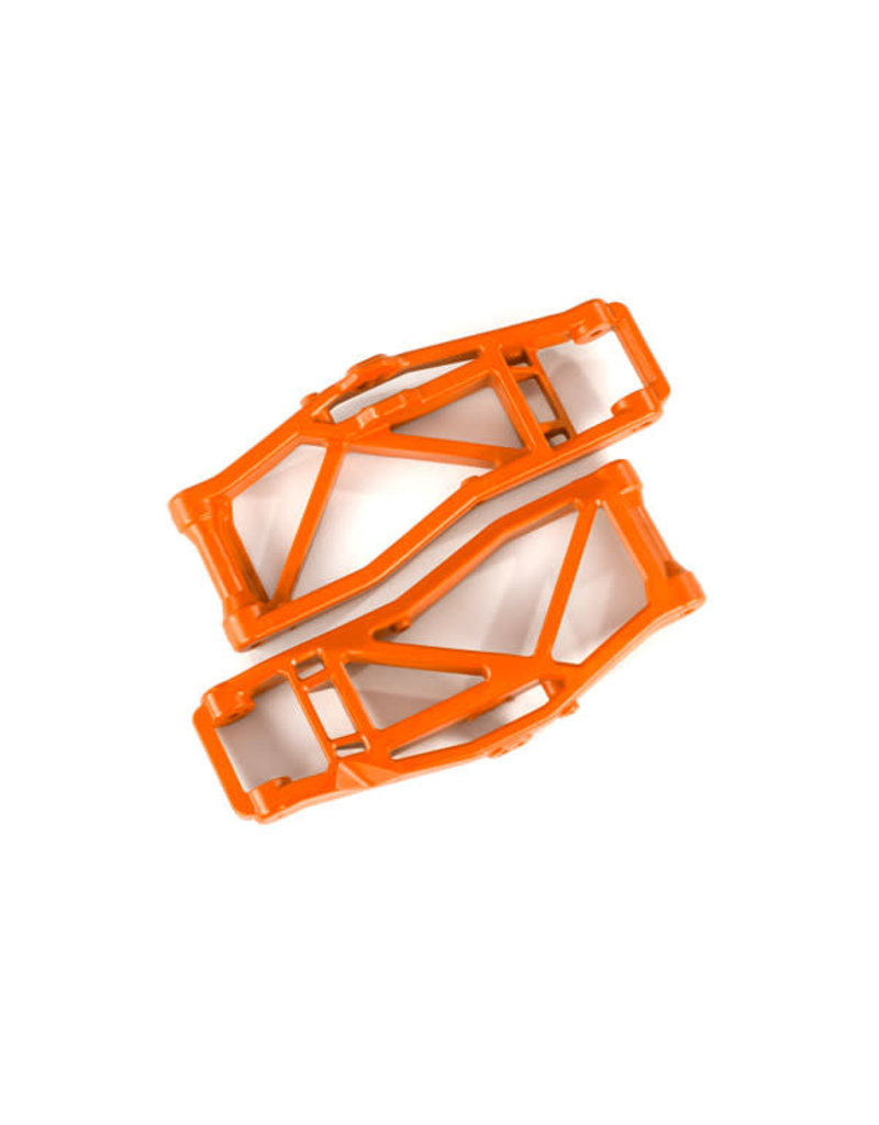 TRAXXAS TRA8999T SUSPENSION ARMS, LOWER, ORANGE (LEFT AND RIGHT, FRONT OR REAR) (2) (FOR USE WITH #8995 WIDEMAXX  SUSPENSION KIT)