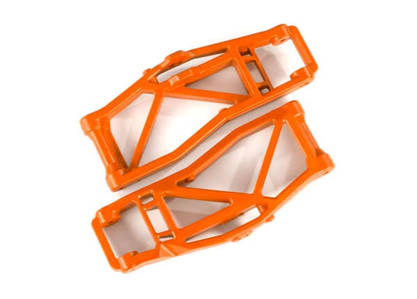 TRA8999T SUSPENSION ARMS, LOWER, ORANGE (LEFT AND RIGHT, FRONT OR REAR) (2) (FOR USE WITH #8995 WIDEMAXX SUSPENSION KIT)
