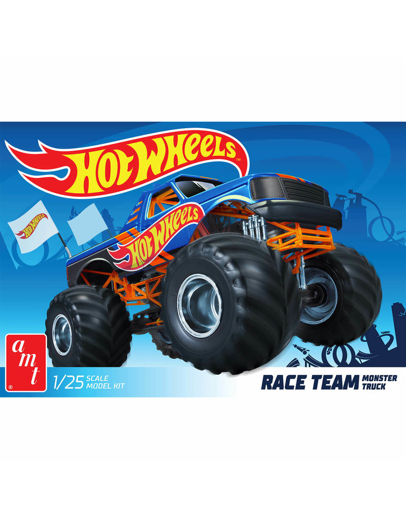 AMT AMT1256 1/25 FORD MONSTER TRUCK HOT WHEELS PLASTIC MODEL KIT