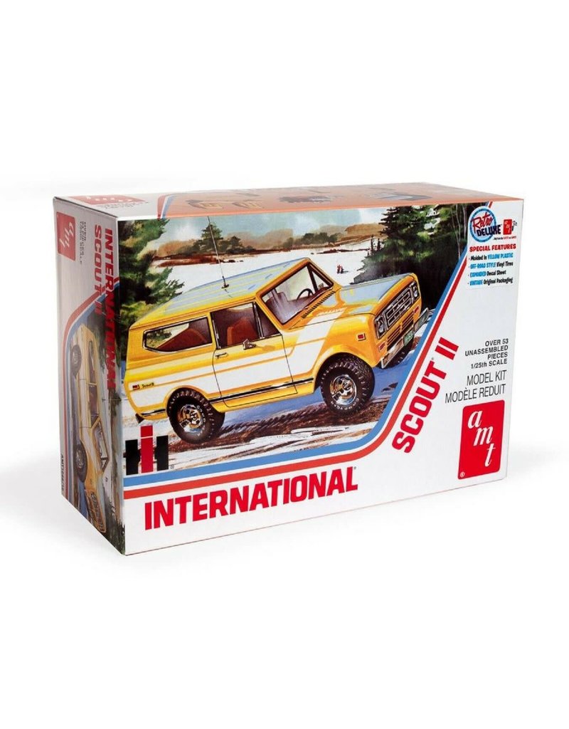 AMT AMT1248 1/25 1977 INTERNATIONAL HARVESTER SCOUT II PLASTIC MODEL KIT