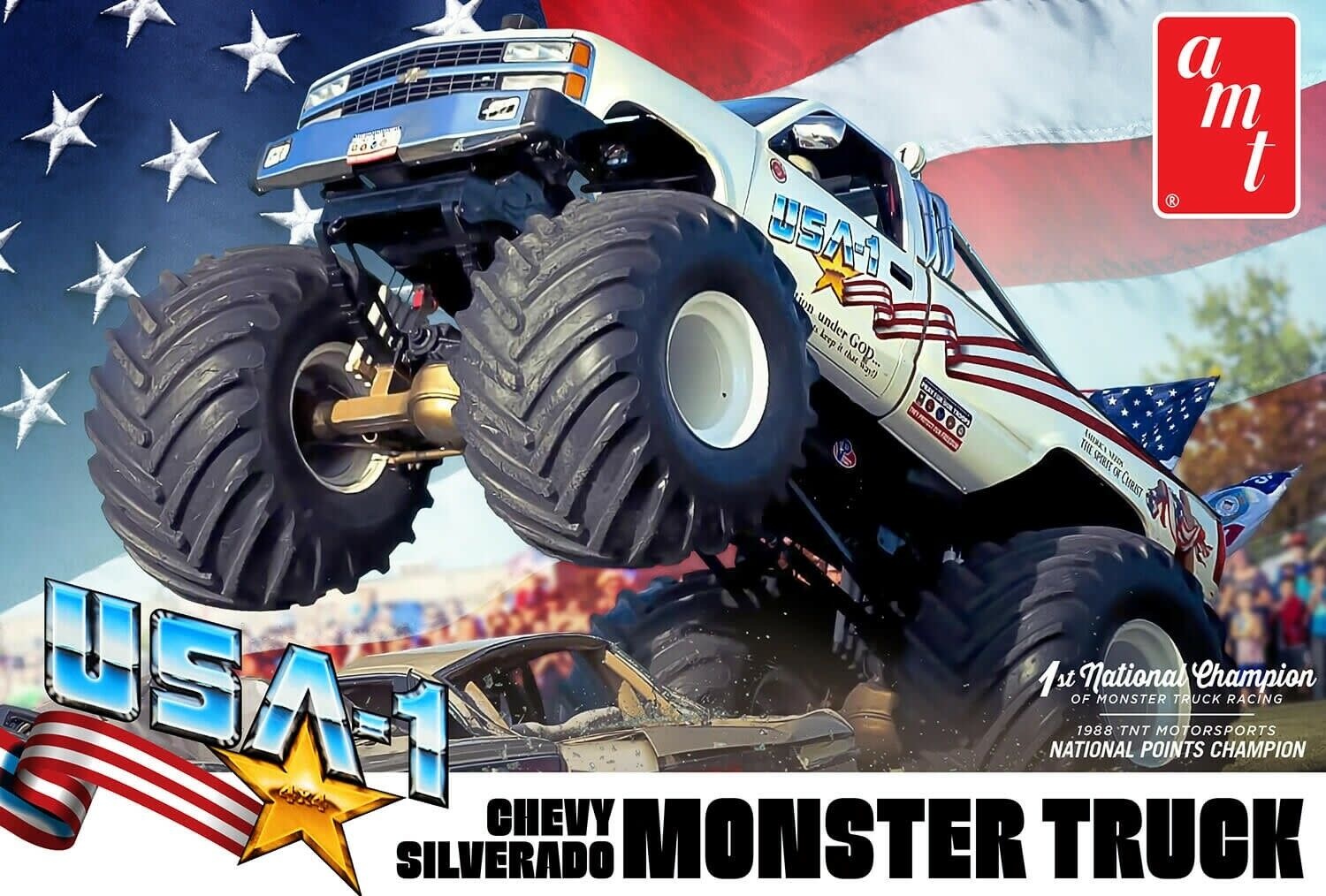 AM1252 T USA-1 CHEVY MONSTER TRUCK