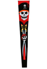 SKYDOG KITES SKK16812 24' SKULL PIRATE MOD DRAGON KITE