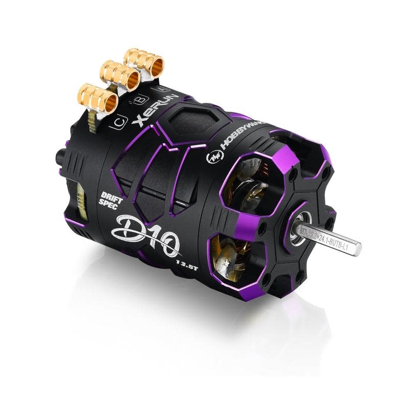 HWI30401139 XERUN D10 DRIFT MOTOR 13.5 PURPLE