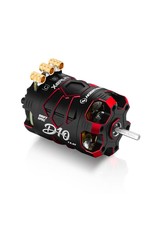 HOBBYWING HWI30401138 XERUN D10 DRIFT MOTOR 10.5T 4600KV, PASSION EDITION: RED