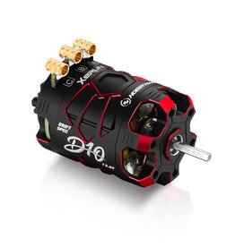 HOBBYWING HWI30401138 XERUN D10 DRIFT MOTOR 10.5T 4600KV, PASSION EDITION: RED