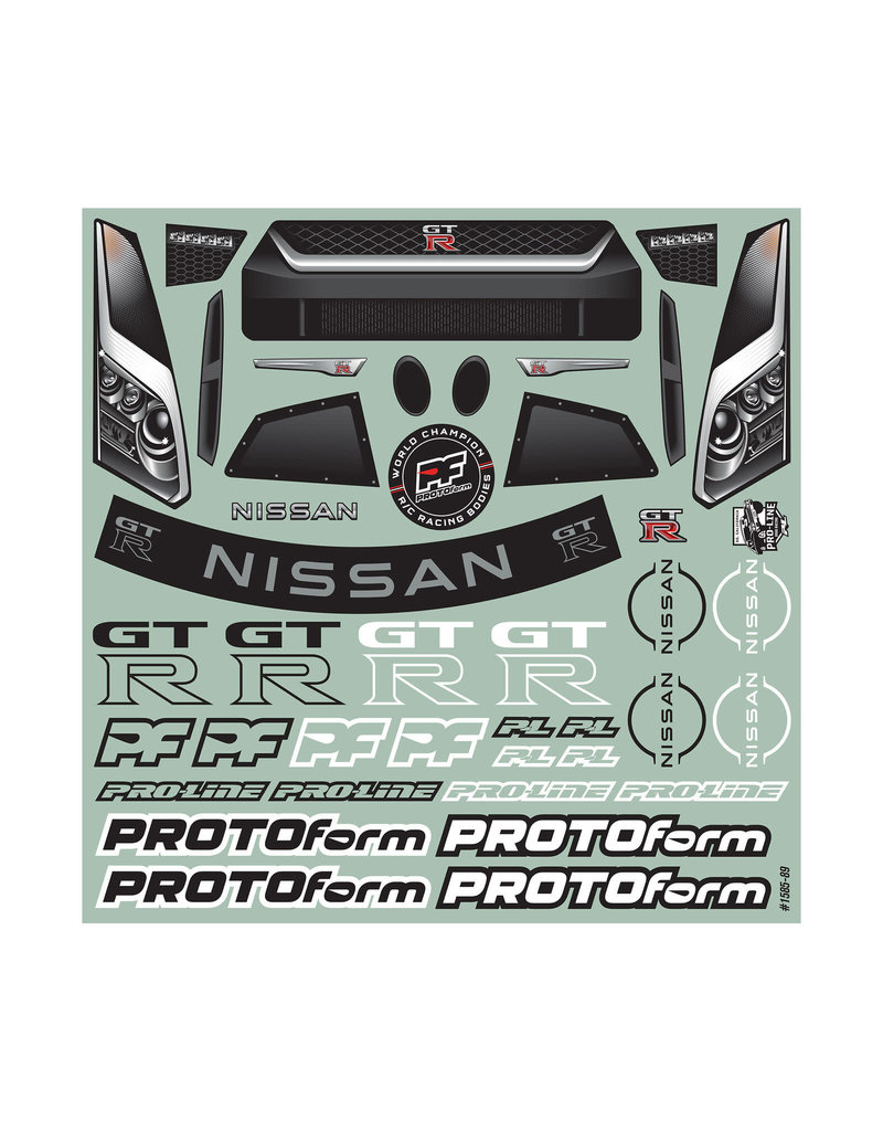 PROTOFORM PRM158500 NISSAS GT-R R35 CLEAR BODY