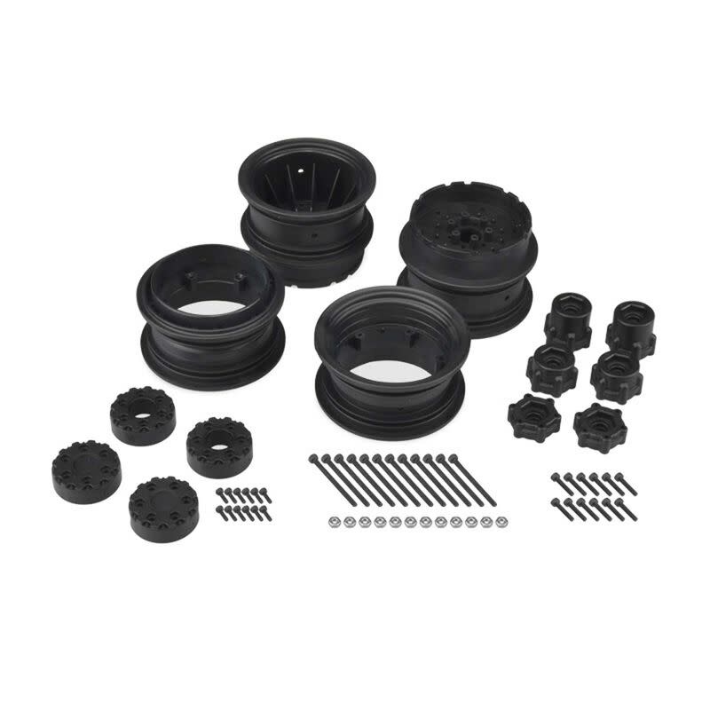 JCO3388B KRIMSON DUALLY 2.6 DUAL WHEELS W ADAPTORS(2)-BLACK