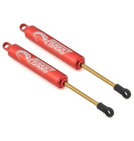 YEAH RACING YEA-DDL-120RD 120MM DESERT LIZARD TWO STAGE INTERNAL SPRING SHOCK (2) (RED)
