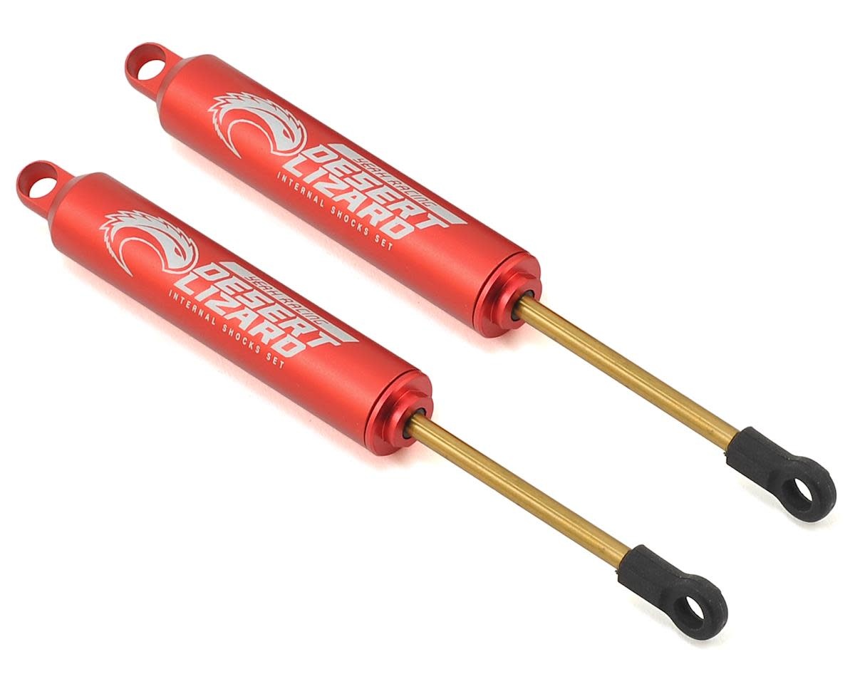 YEA-DDL-120RD 120MM DESERT LIZARD TWO STAGE INTERNAL SPRING SHOCK (2) (RED)