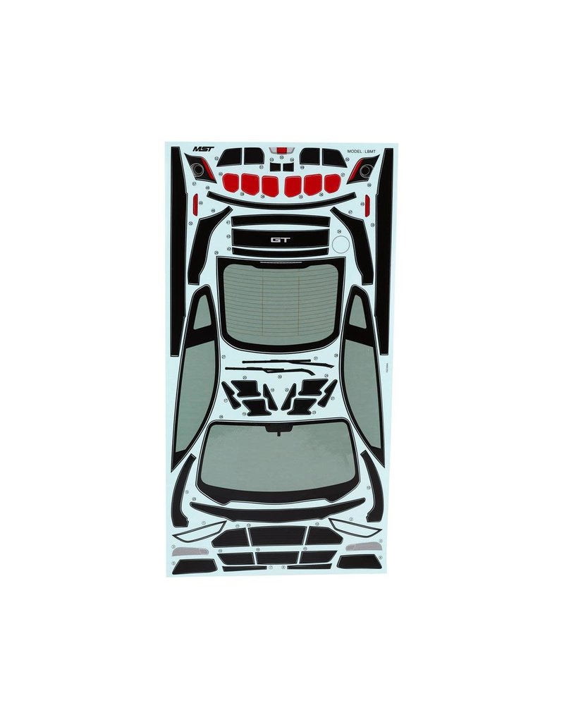 MST MXS-720017 LBMT DRIFT BODY: CLEAR