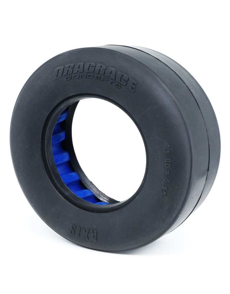 DRAG RACE CONCEPTS DRC-232 AXIS BELTED 2.2/3.0" REAR DRAG TIRES 40 COMPOUND (2)