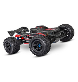 TRAXXAS TRA95076-4-RED 1/8 SLEDGE 4WD BRUSHLESS MT RTR: RED