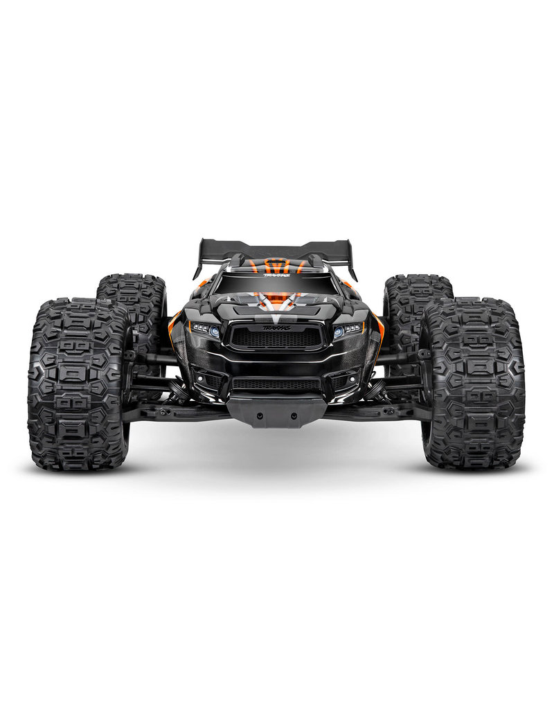 TRAXXAS TRA95076-4-ORNG 1/8 SLEDGE 4WD BRUSHLESS MT RTR: ORANGE